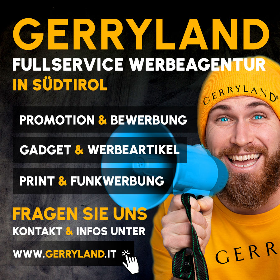 Fullservice Werbeagentur in Südtirol - Gerryland