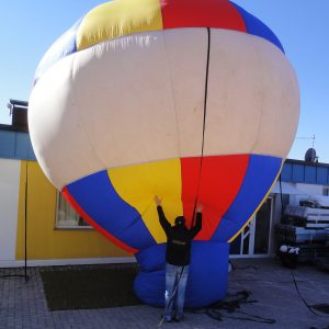 Ausblasbarer personalisierbarer Ballon