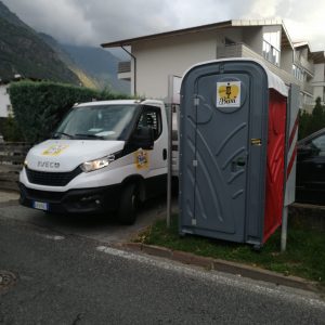Verleih Baustellen Klo DIXI