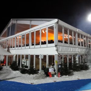 tenda piano doppio noleggio