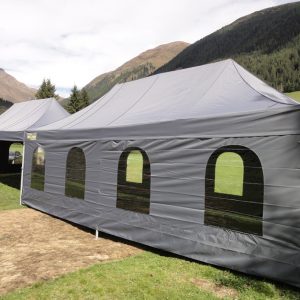tenda pieghevole grey noleggio
