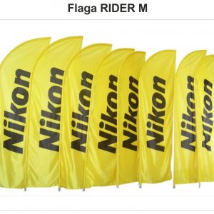 Bandiera RIDER M personalizzato vendita