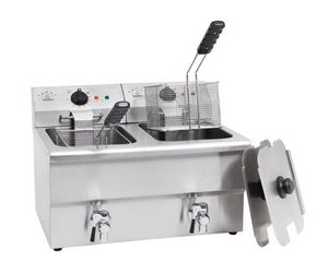 Friteuse 8+8 Lit. 470x600x420H 220V