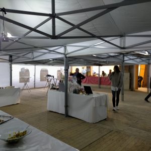 tenda compleanno pavimento noleggio