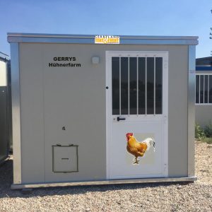 Hühnerstall 300x205x223HI Container