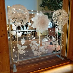 Iceblumen Raumteiler Blumengitter