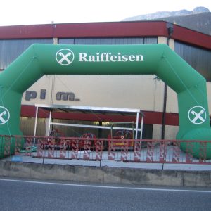Werbebogen Raika