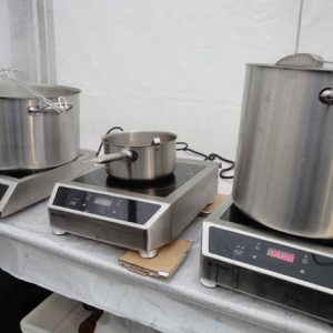 Induktionsplatten + Töpfe Events Feste Gerryland Verleih Südtirol