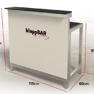 Klappbar Thekenelement Gerry1.2