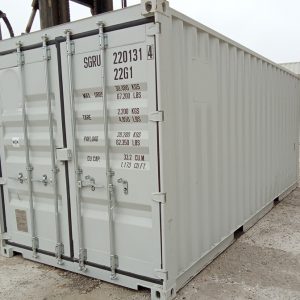 Lagercontainer 6m Außenansicht Verkauf
