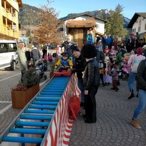 Rollenbahn für Kinderfeste