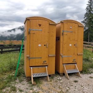 wc legno noleggio