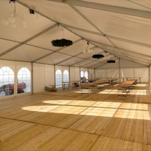 Partyzelt mit Boden