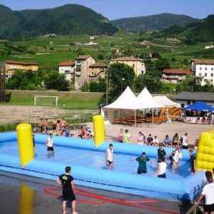 Verleih Wasserfussball Seifenfussball