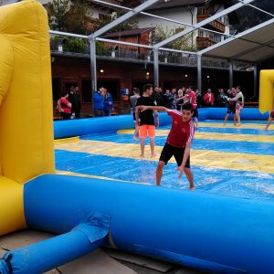 Seifenfussball Wasserfußball