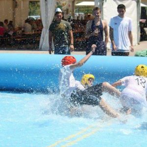 Wasserfussball eventgame südtirol